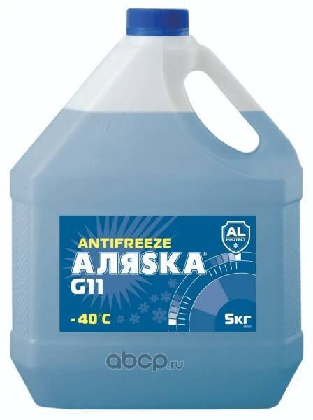 Жидкость охлаждающая  Аляска -40 blue 5л